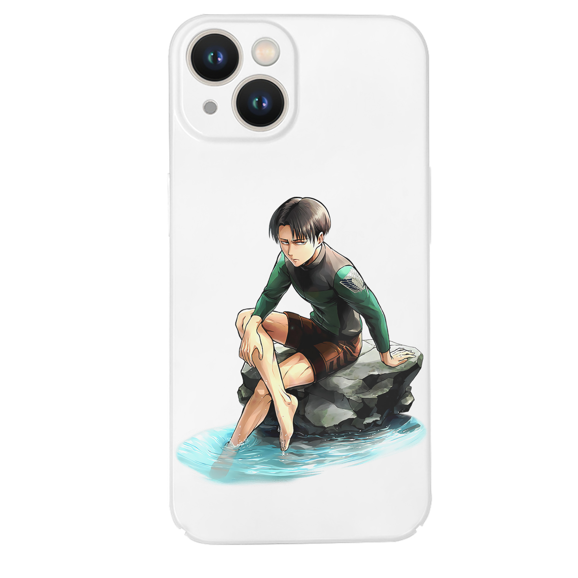 （画像用） 進撃の巨人 リヴァイ·アッカーマン Attack on Titan Levi Ackerman 【iPhone 14シリーズ対応】ハードケース